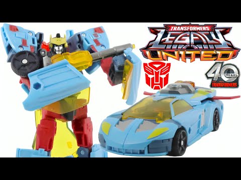 Transformers Legacy United Wave 3 Deluxe Class Cybertron Universe Hot Shot Review (4K)
