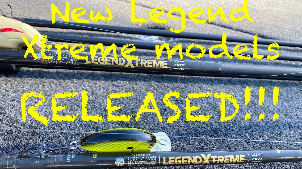 New Legend Xtreme Models RELEASED!!! St Croix Rods