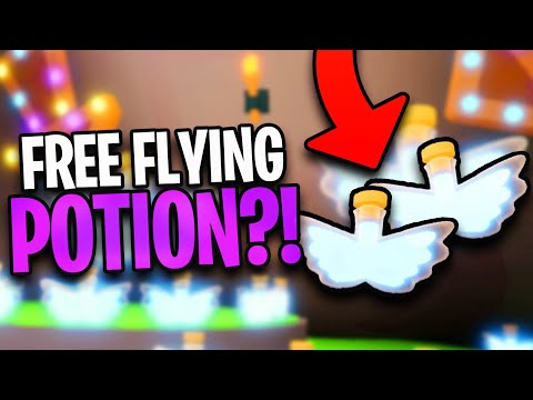 10 SECRET PLACES How To Get FREE FLYING POTION in Adopt Me 2020! 100% FREE WORKING PET POTION GLITCH