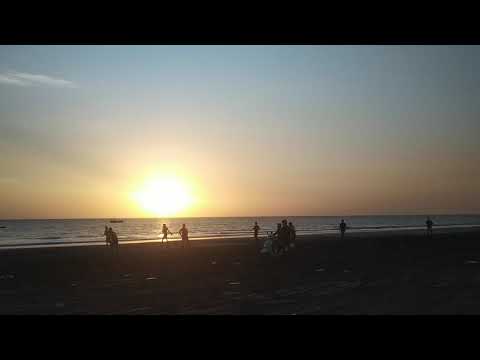 Sunset at Bhuigaon Rangaon beach(1)