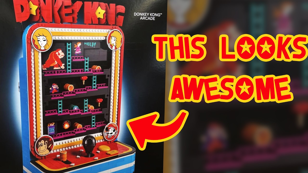 LEGO Donkey Kong Arcade Revealed!