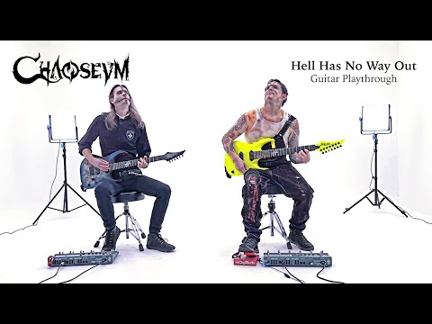 CHAOSEUM - "Hell Has No Way Out" Guitar playthrough
