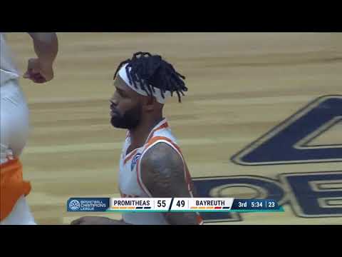 Rion Brown - Promitheas Patras vs medi Bayreuth - Basketball Champions League
