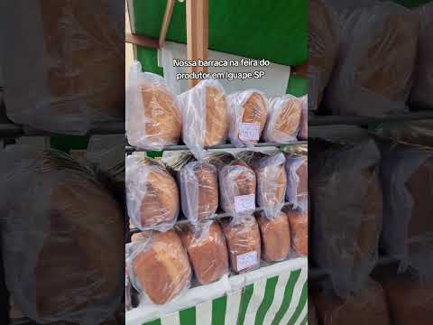 Feira do produtor em Iguape SP