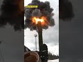 Nuklir Petir Kilatan Api Dan Asap Roket Halilintar Rusia
