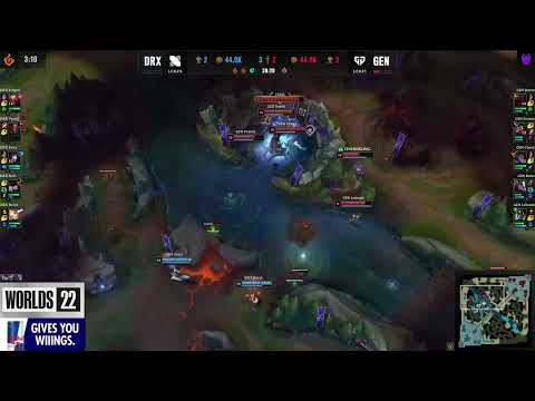 DRX WINS OUT A 4v5 TO PUSH GEN.G OUT!