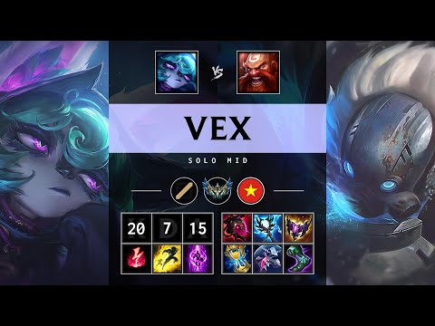Vex Mid vs Gragas: Legendary - VN Challenger Patch 14.24