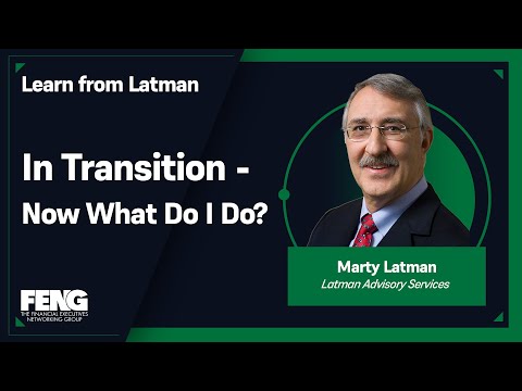 Learn From Latman |  In Transition - Now What do I do?