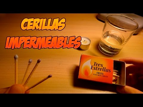Cómo prender cerillas mojadas, Supervivencia
