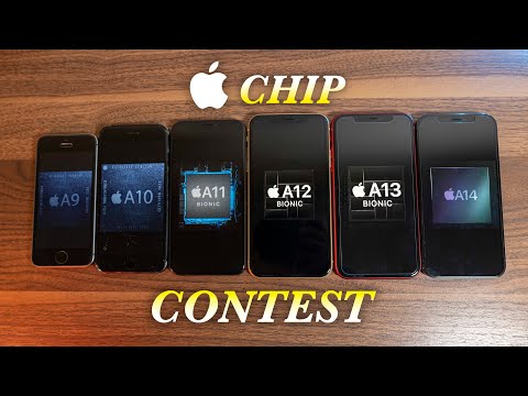 Apple A14 Chip vs A13 vs A12 vs A11 vs A10 vs A9 Speed Test | Chip Contest Ep. 5