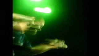 Darrin Pfeiffer drinking beer in a fan's shoe! (Goldfinger live Argentina)