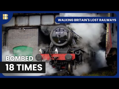 Wartime Hero Railway Bombed 18 Times in Kent | Walking Britain's Lost Railways