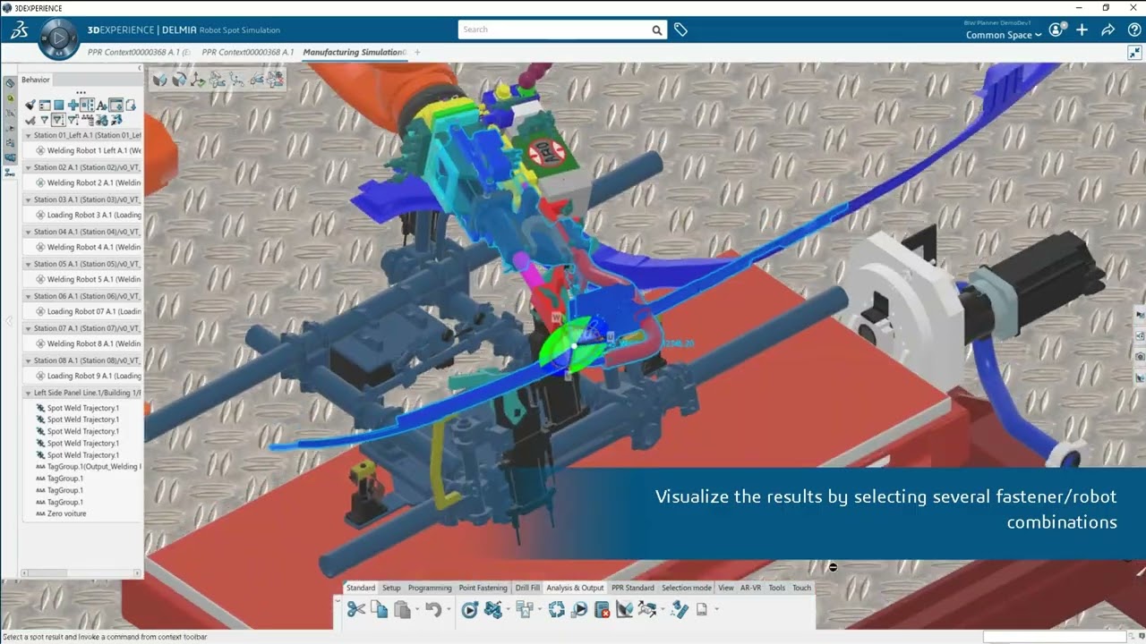 DELMIA ROBOTICS - Assembly Robot Programmer
