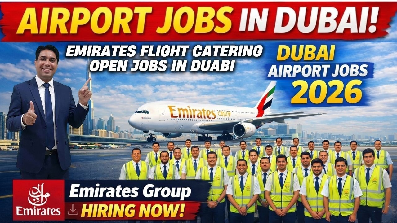 Airport Jobs In Dubai 2026 | Dubai Airport Jobs