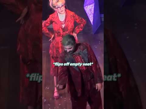 What happens if "this guy" left early? - Beetlejuice Musical Broadway - Alex Brightman