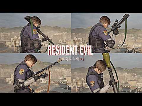 Resident EviL 9 - ALL Weapons Reloads and Shooting Animations