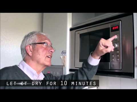 Coating of a microwave