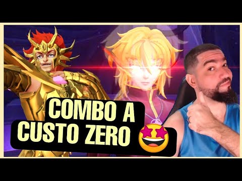 Combo Alone + Deathtoll: Nova Dupla Controle e DPS Custo Baixo de Energia - Saint Seiya Awakening