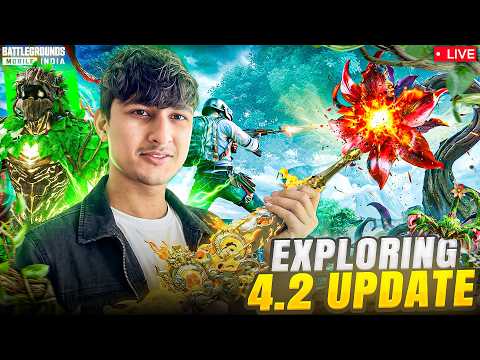 PLAYING BGMI NEW 4.2 UPDATE 😍