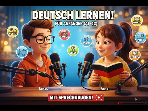 Podcast zum Deutschlernen | Folge 2: Wetter, Familie & Hobbys