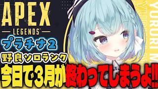 【APEX/プラチナ２】久しぶりの平日朝活！初見さんもおはよう🌞キーマウソロランク【ゆるりめぐ/vtuber】