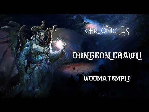 Dungeon Crawl - Wooma Temple in new 2023 MMORPG, Mir Chronicles