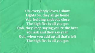 Sigrid - High Five (Lyrics Video)