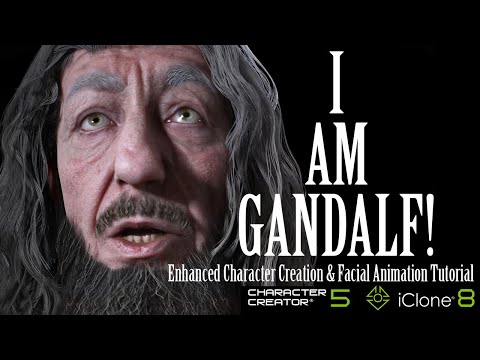 "I am Gandalf!" - Character Creator 5 and iClone 8 Tutorial!