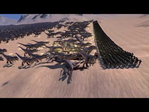 2.000 MODERN SOLDIERS vs 10.000 TREX Ultimate Epic Battle Simulator