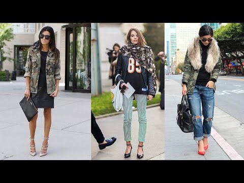 40 ways to wear camo like a fashion girl