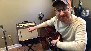Video thumbnail for Acoustic A40 40w Acoustic Guitar Amp Review by Barret's Music