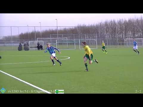 vv UNO Jo17-1 - fc Uitgeest Jo17-1 (2-2) 2-5