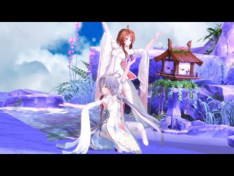 Luo Tianyi & Yuezheng Ling--霜雪千年 / Millennium of Frost and Snow (MMD) Vocaloid