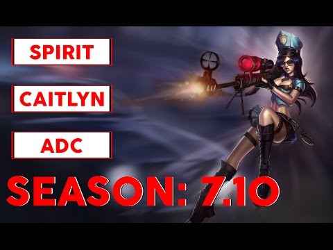 Afreeca Freecs Spirit Play Caitlyn ADC Challenger Korean Pro Replay