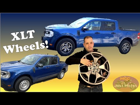 Ford Maverick Steel Wheel upgrade Install. From XL to XLT Aluminum