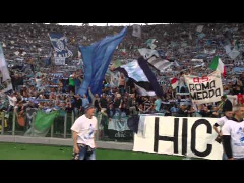 Finale Coppa Italia: Vola Lazio Vola - Curva Nord