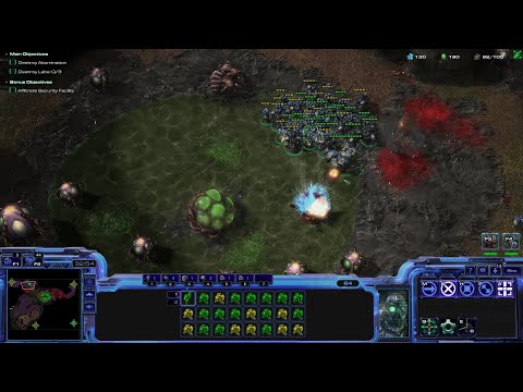 StarCraft II: Mapsters Campaign Mission 4.5 - The Cleanup Crew