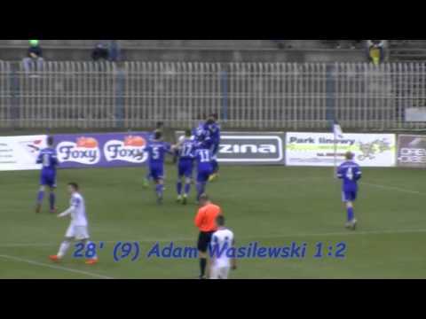 Bramki z meczu Stilon Gorzów - Miedź II Legnica 2:2 (1:2) [12.03.2016]