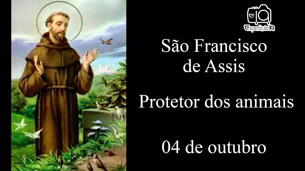 História da vida de São Francisco de Assis (1181 -1226) - Protetor dos animais