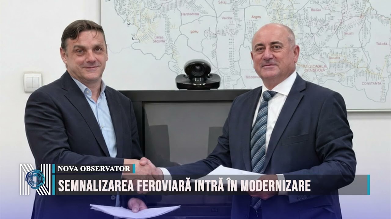 Semnalizarea feroviară intră în modernizare