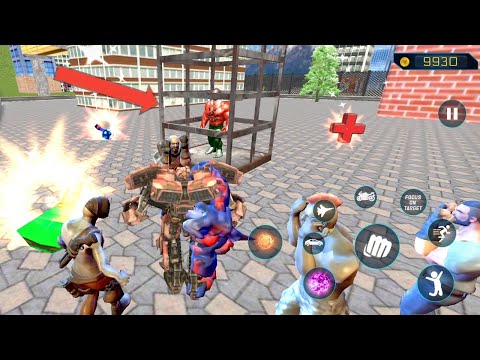 Optimus Prime Multiple Transformation Jet  Robot Car Games  Level 16 |    Android Gameplay FHD