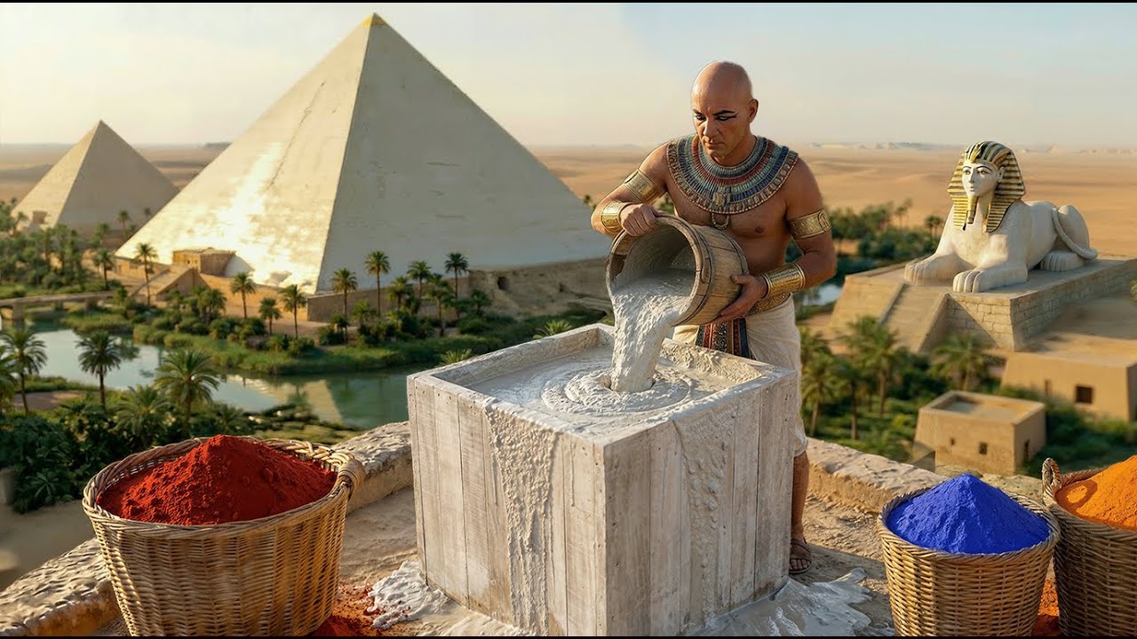 They Proved How The Great Pyramid Was Built: Geopolymer