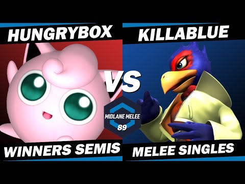 Hungrybox vs Killablue - Winners Semi Finals | Midlane Melee 89
