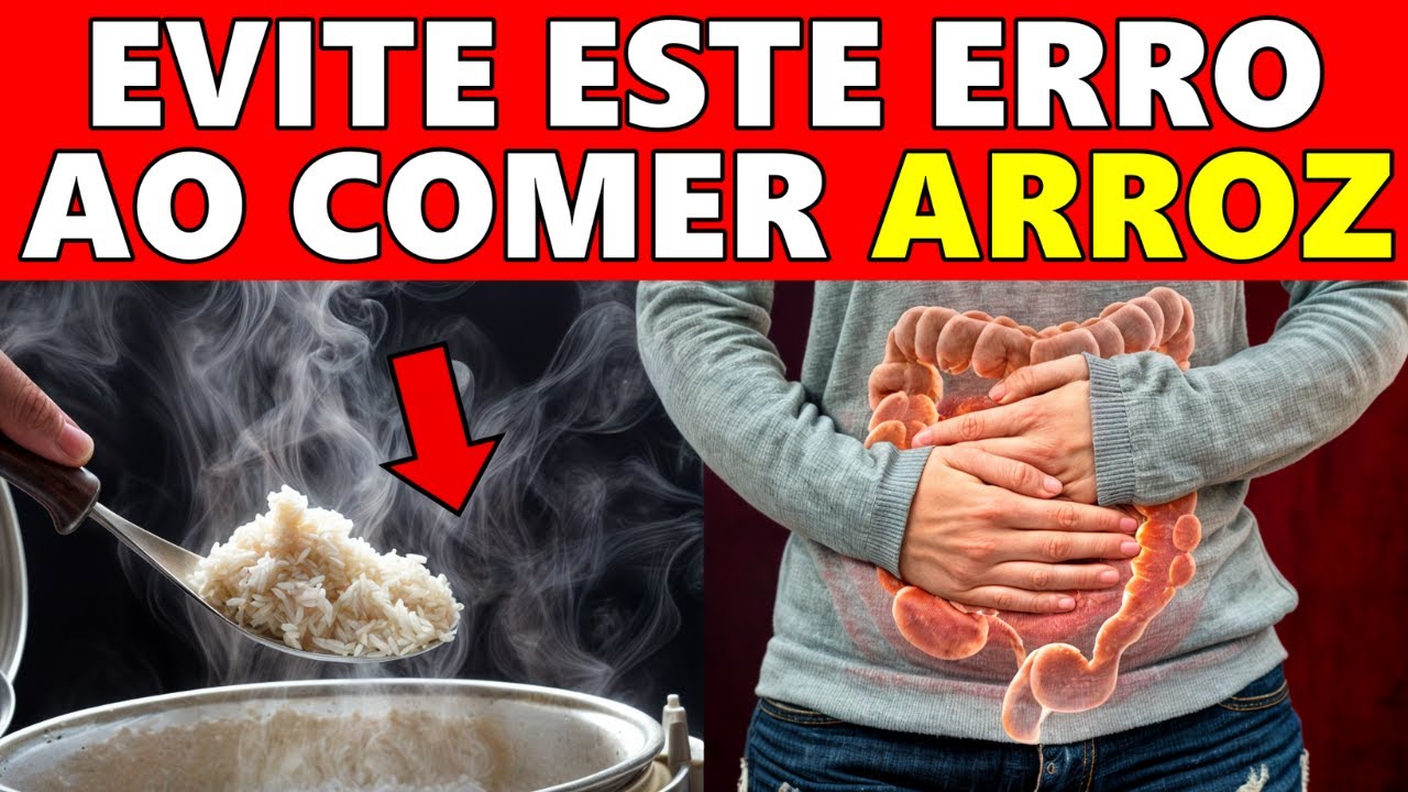 COMA ARROZ, mas evite esse erro comum que todo mundo comete!