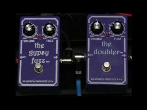 KR Gypsy Fuzz and KR Doubler octave fuzz