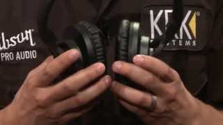 Video thumbnail for KRK KNS8400 Dynamic Closed-Back Headphones Overview | Full Compass by Full Compass