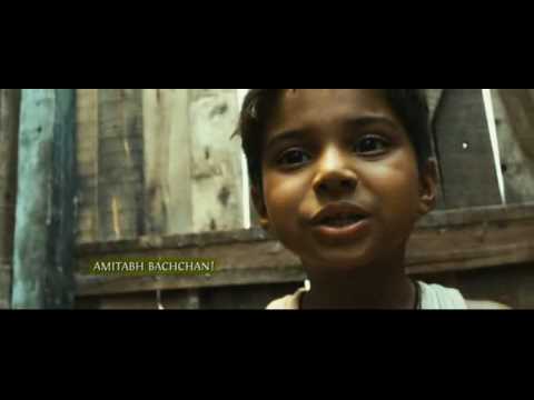Slumdog Millionaire - Amitabh Bachchan autograph scene