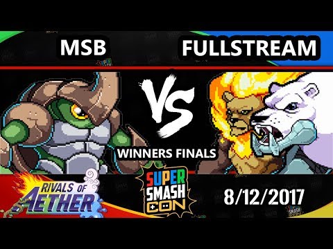 Smash Con 2017 Rivals - Fable | MSB (Kragg) Vs. EDAX | Fullstream (Zetterburn, Etalus) ROA WF