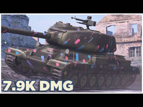 ST-I • 7.9K DMG • 5 KILLS • WoT Blitz