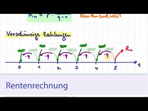 Business mathematics: Pension calculation
